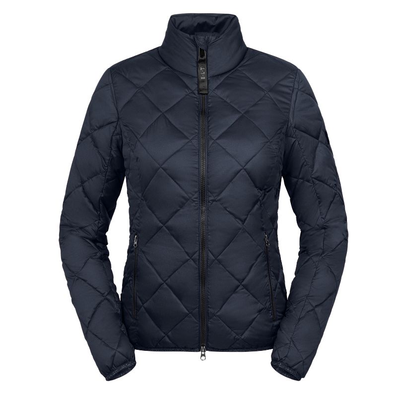 Veste équitation femme Monza ELT bleu profond - Le Paturon