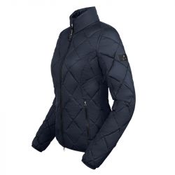 Veste équitation femme Monza ELT bleu profond - Le Paturon