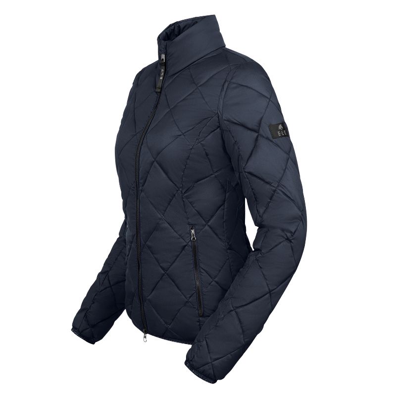 Veste équitation femme Monza ELT bleu profond - Le Paturon