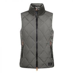 Veste équitation femme Malmö ELT hiver étain - Le Paturon
