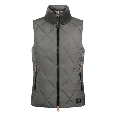 Veste équitation femme Malmö ELT hiver étain - Le Paturon