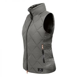 Veste équitation femme Malmö ELT hiver étain - Le Paturon