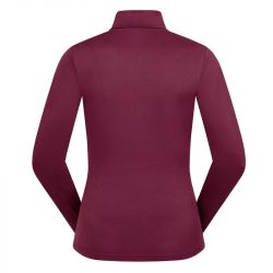 Pull équitation femme Col roulé Madison ELT rouge vin - Le Paturon