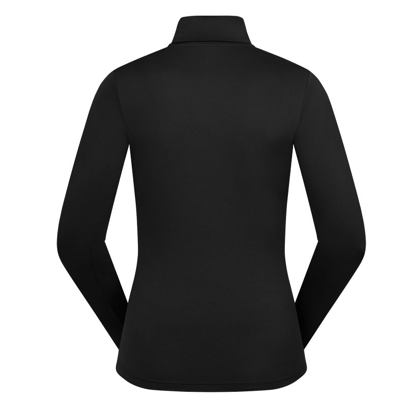 Pull équitation femme Col roulé Madison ELT noir - Le Paturon