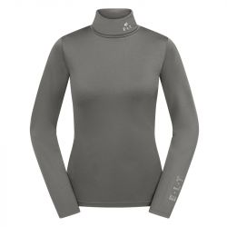 Pull équitation femme Col roulé Madison ELT étain - Le Paturon