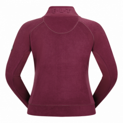 Veste polaire équitation femme Powerfleece Monaco ELT rouge vin - Le Paturon