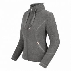 Veste polaire équitation femme Marseille ELT étain - Le Paturon