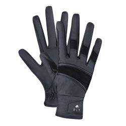 Gants équitation Magnetize Winter ELT noir - Le Paturon