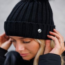 Bonnet équitation Cooper Harcour noir - Le Paturon