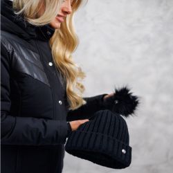 Bonnet équitation Cooper Harcour noir - Le Paturon