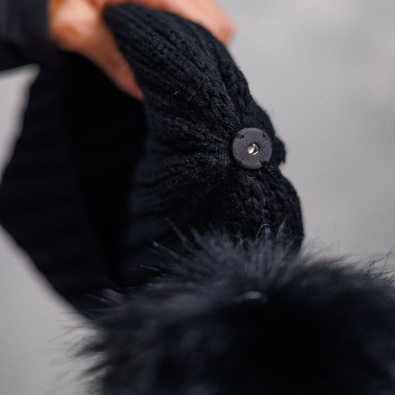 Bonnet équitation Cooper Harcour noir - Le Paturon