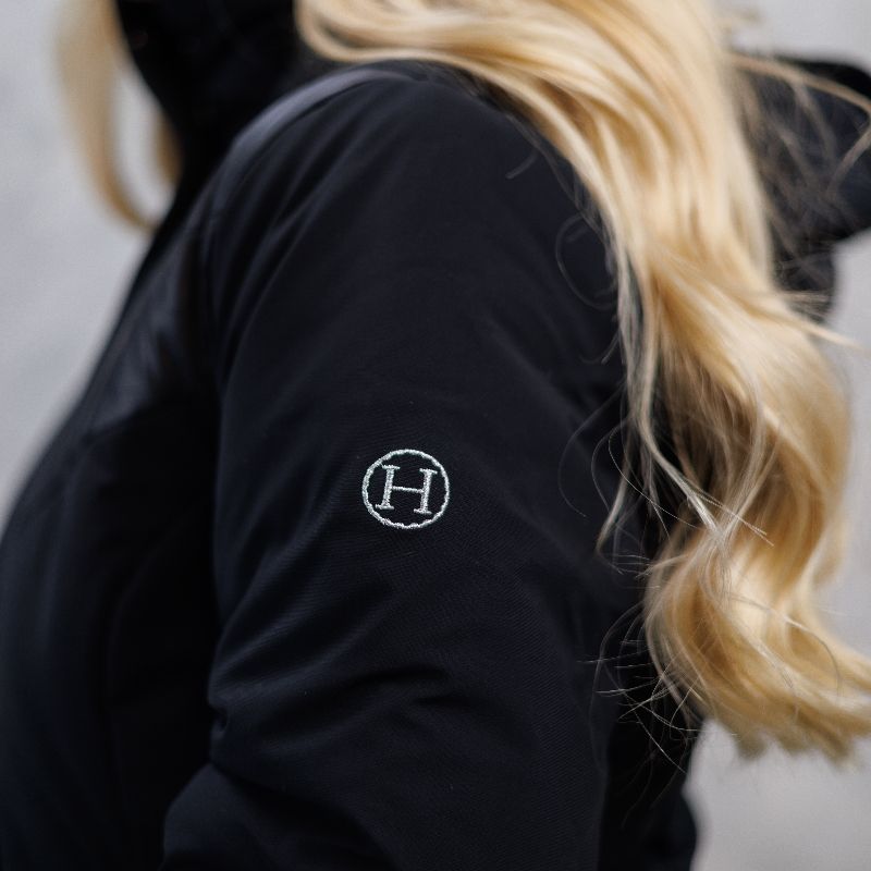 Parka équitation femme Jarnac Harcour noir - Le Paturon