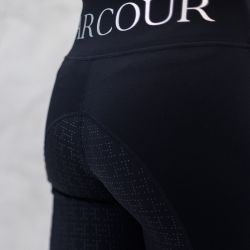 Legging équitation femme Pakita Harcour noir - Le Paturon