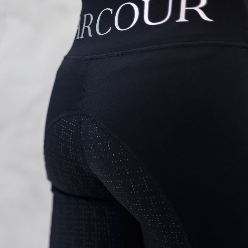 Legging équitation femme Pakita Harcour noir - Le Paturon
