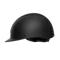 Casque équitation H22 Swing noir velours - Le Paturon
