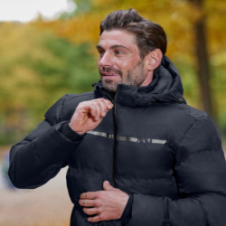 Veste équitation homme Montana ELT bleu profond - Le Paturon