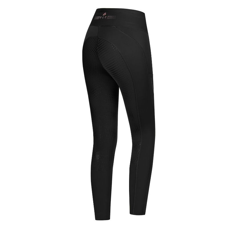 Legging équitation thermique Milla ELT noir - Le Paturon