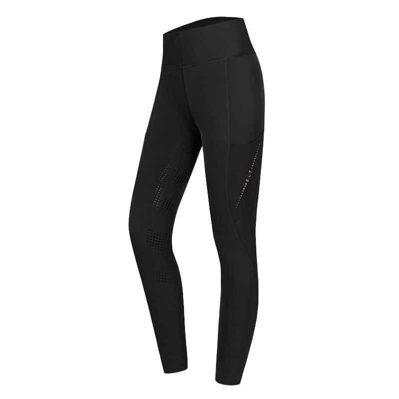 Legging équitation thermique Milla ELT noir - Le Paturon