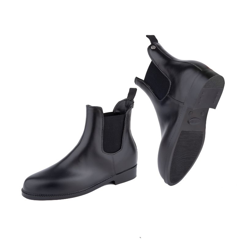 Boots équitation enfant Chelsea ELT noir - Le Paturon