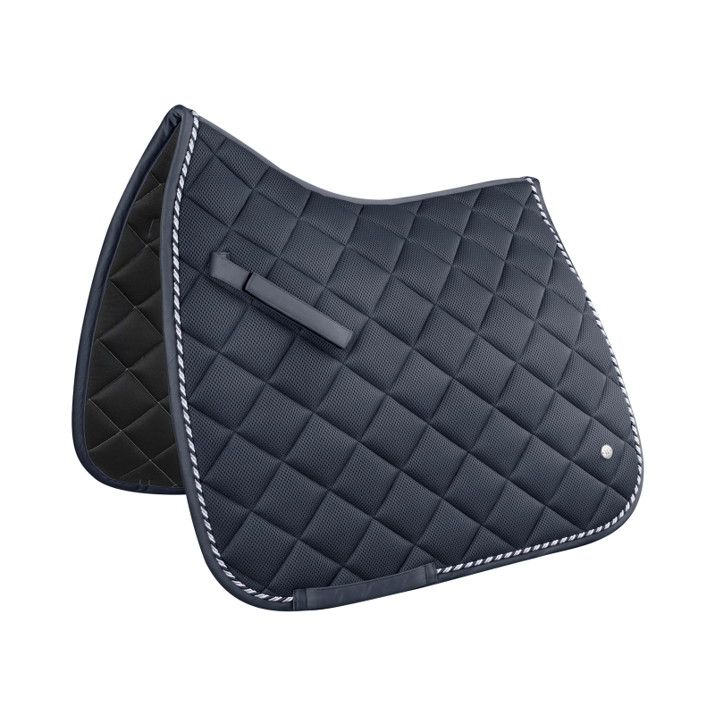 Tapis cheval Breath mesh respirant Waldhausen bleu nuit - Le Paturon