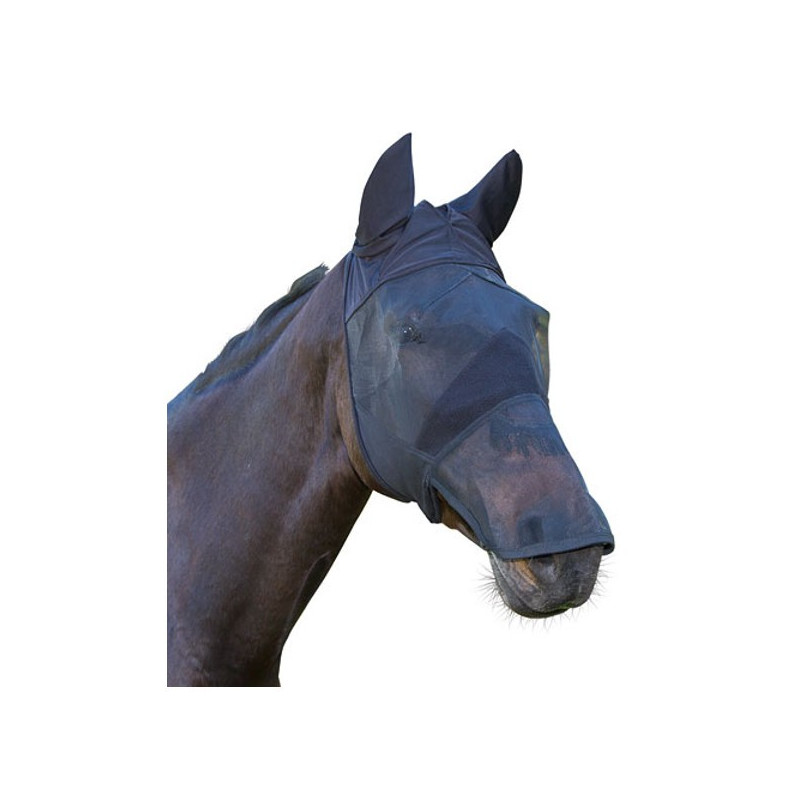 1 Masque anti-mouche cheval oreilles naseaux - Le Paturon