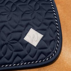 Tapis cheval Marseille Waldhausen bleu nuit - Le Paturon