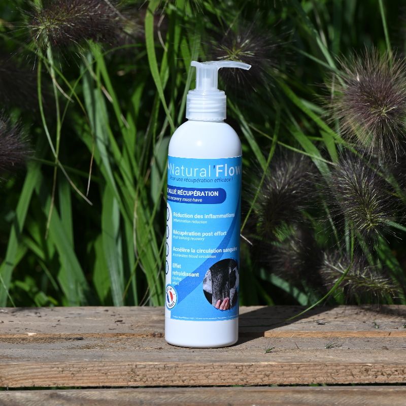 Natural'Flow Natural'Innov gel refroidissant drainant cheval 250ml - Le Paturon