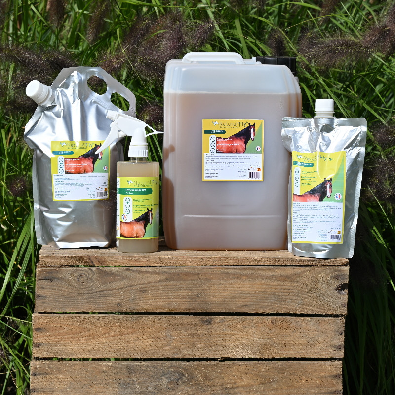 Natural'Fly Natural'Innov spray anti-insecte cheval - Le Paturon