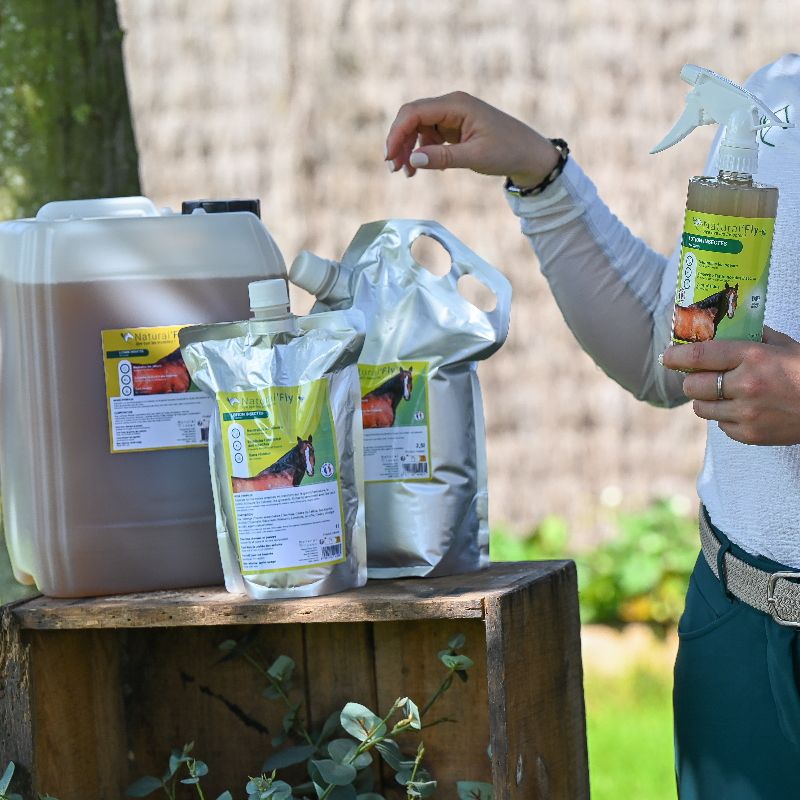 Natural'Fly Natural'Innov spray anti-insecte cheval - Le Paturon