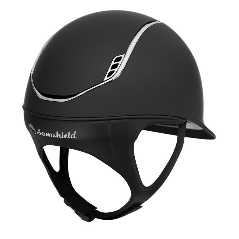 Casque équitation Shadowmatt 2.0 Samshield noir - Le Paturon