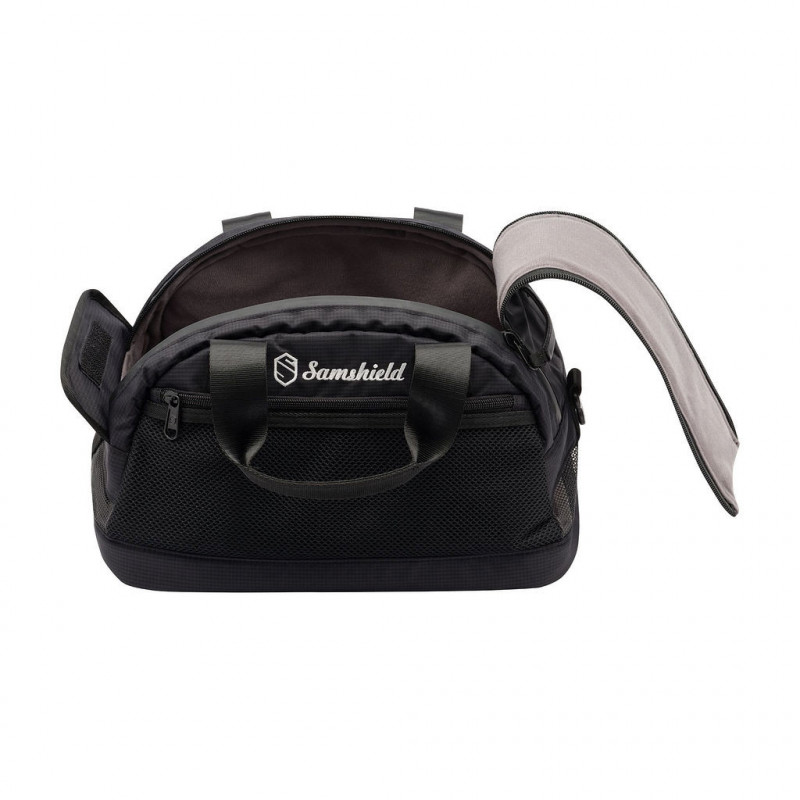 Sac à casque équitation Luxury Carry Bag 2.0 Samshield noir - Le Paturon