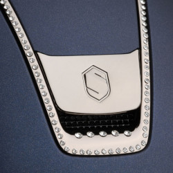 Pack casque Shadowmatt 2.0 300 Swarovski avec mousse Samshield - Le Paturon