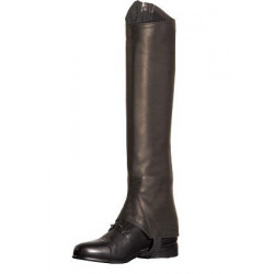 Mini-chaps équitation noir Fit Prochaps noir - Le Paturon