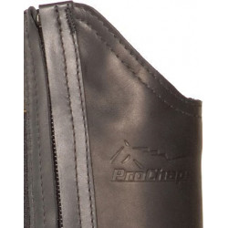 Mini-chaps équitation noir Fit Prochaps noir - Le Paturon