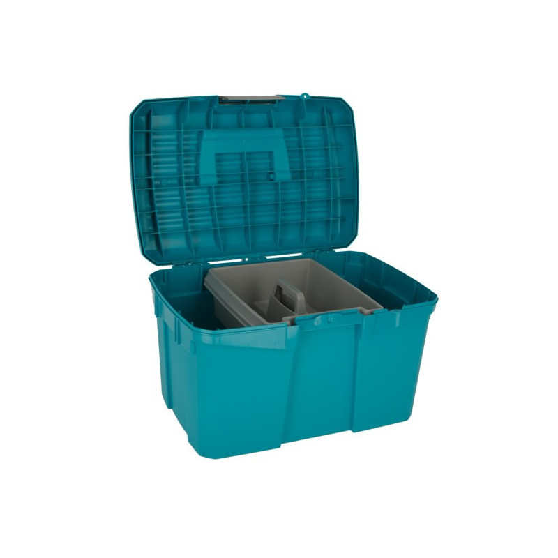 Coffre de pansage Siena Stable Pro bleu capri - Le Paturon