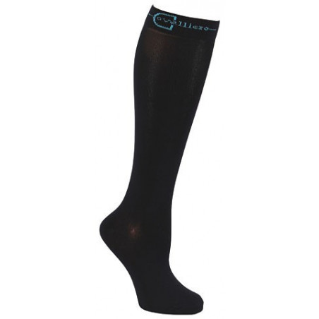 Chaussettes équitation hautes été Grado Covalliero marine - Le Paturon