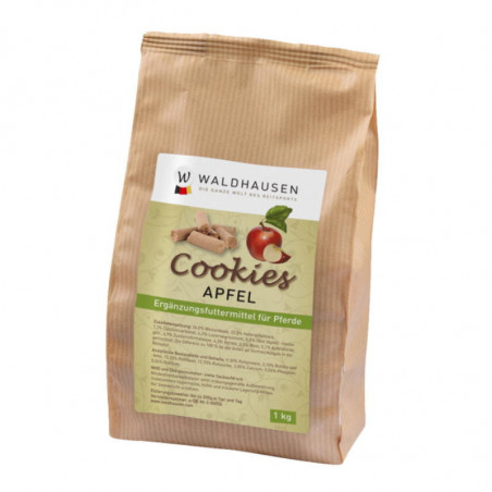 Friandises cheval cookies pomme 1kg Waldhausen - Le Paturon