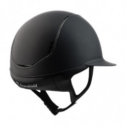 Casque équitation Miss Shield Shadowmatt 2.0 300 Swarovski Samshield noir - Le Paturon
