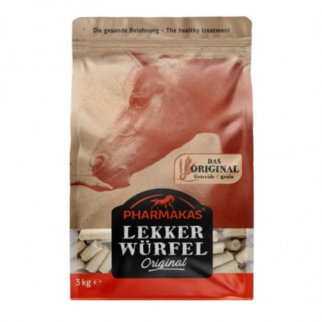 Friandises cheval vitamines et minéraux Original 3kg Pharmakas - Le Paturon