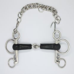 Mors cheval Pelham caoutchouc Pro-Confort Horsewear - Le Paturon