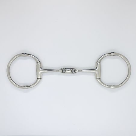 Mors cheval Releveur olive double brisure 14mm Pro-Confort Horsewear - Le Paturon