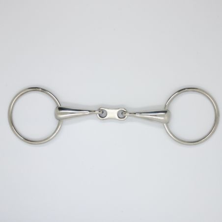 Mors cheval simple double brisure lien plat 19mm Pro-Confort Horsewear - Le Paturon