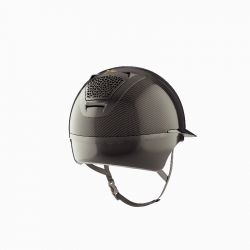Casque équitation Voronoï carbone Freejump sans protection temporale