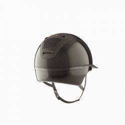 Casque équitation Voronoï carbone Freejump sans protection temporale