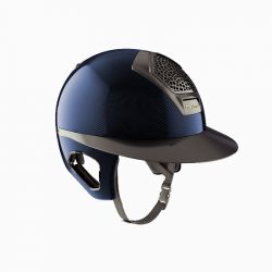Casque équitation Voronoï carbone Freejump avec protection temporale
