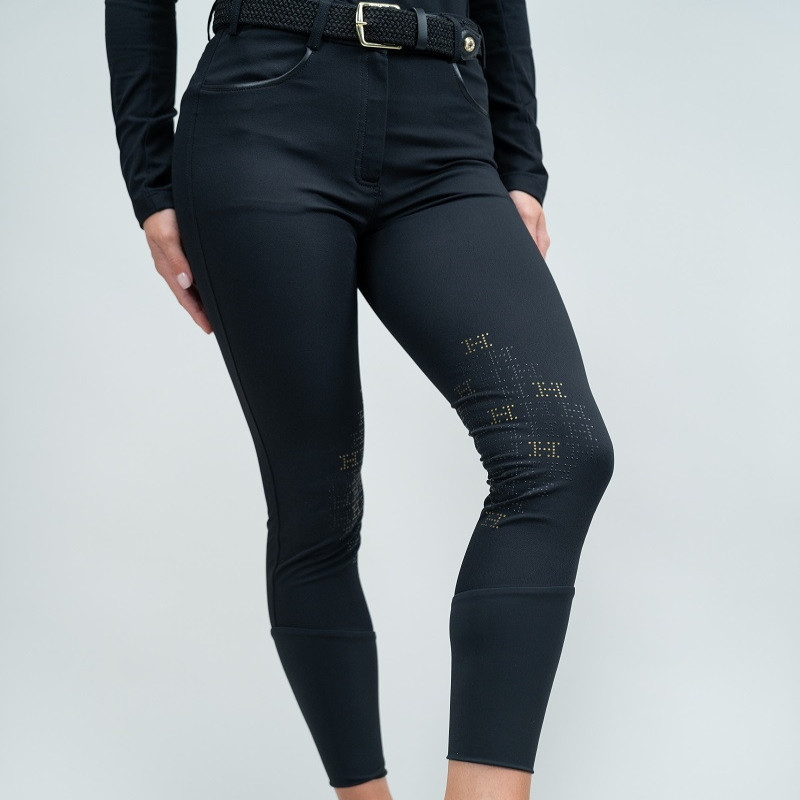 Pantalon équitation femme Barry Harcour noir - Le Paturon
