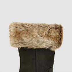 Doublures de bottes équitation amovibles Raftery fausse fourrure et polaire Dubarry chinchilla - Le Paturon