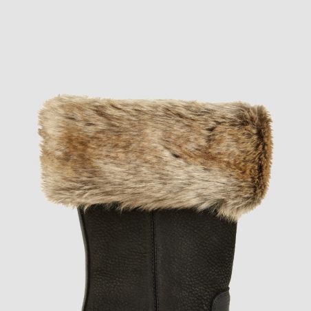 Doublures de bottes équitation amovibles Raftery fausse fourrure et polaire Dubarry chinchilla - Le Paturon
