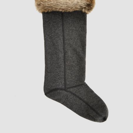 Doublures de bottes équitation amovibles Raftery fausse fourrure et polaire Dubarry chinchilla - Le Paturon