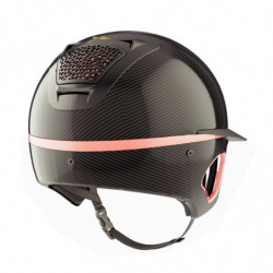 Casque Voronoï carbone Custom Rose Gold Freejump protection temporale